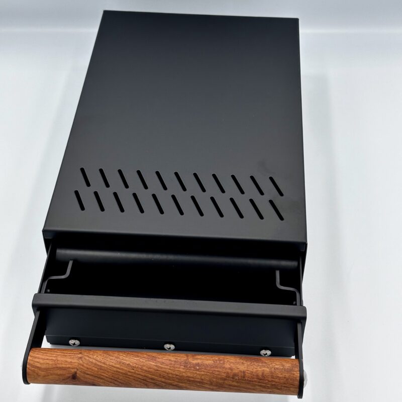 Uitkloplade met houten handvat