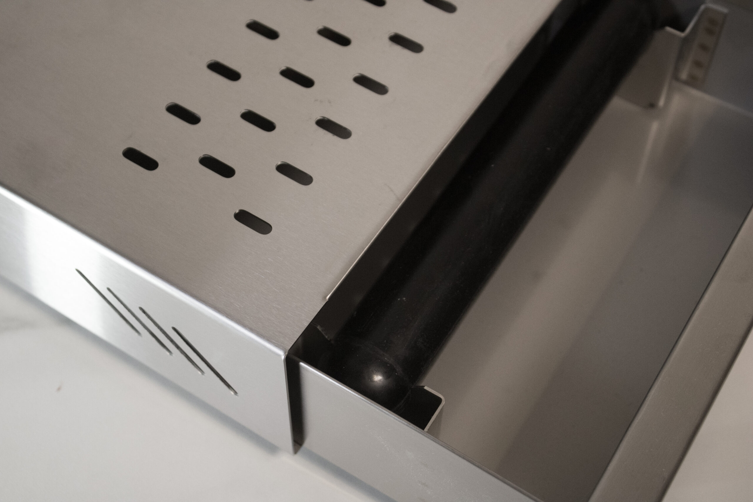 Lusensio Uitkloplade in zwart, wit en RVS - Afbeelding 13