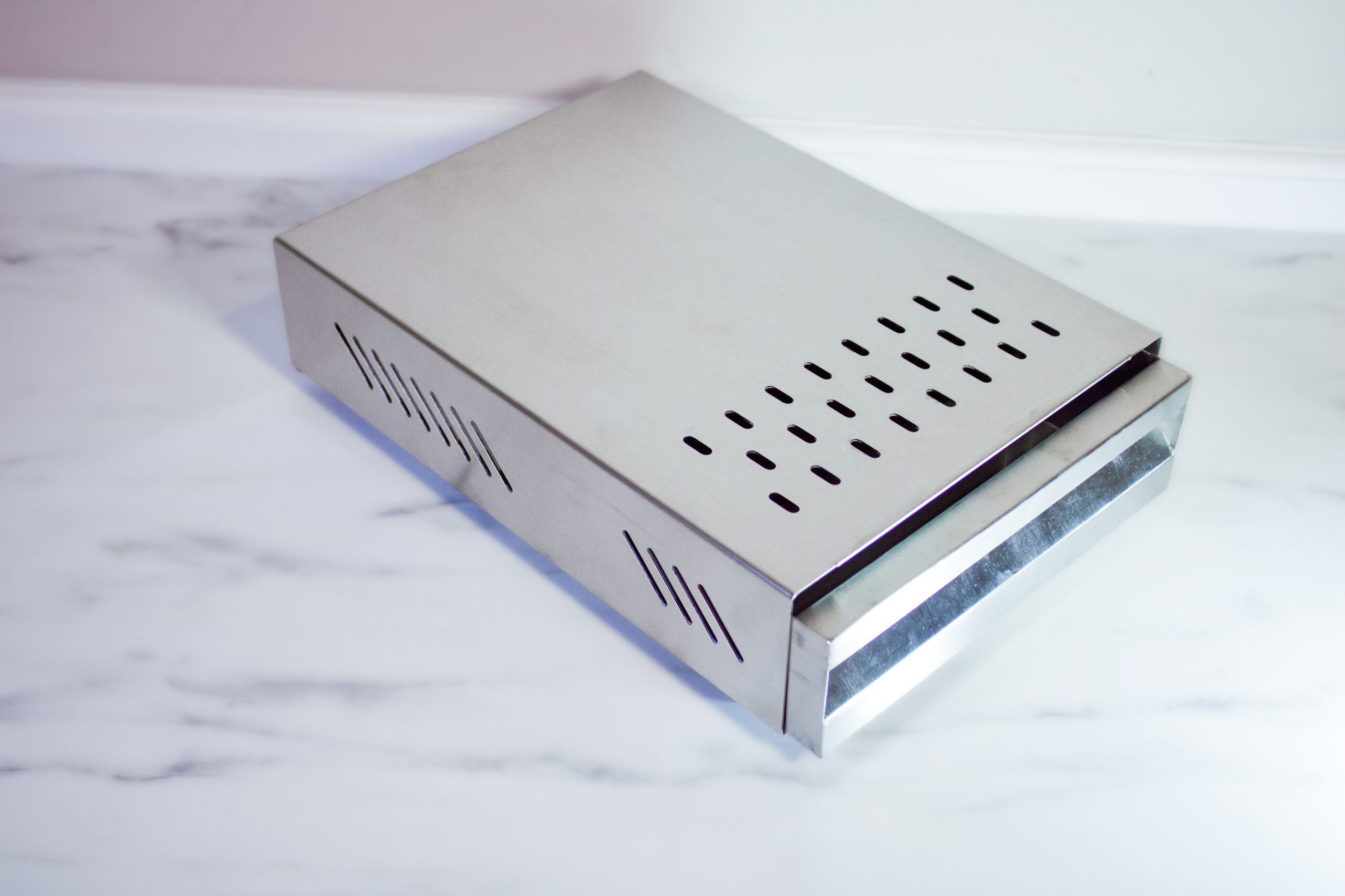 Lusensio Uitkloplade in zwart, wit en RVS - Afbeelding 11