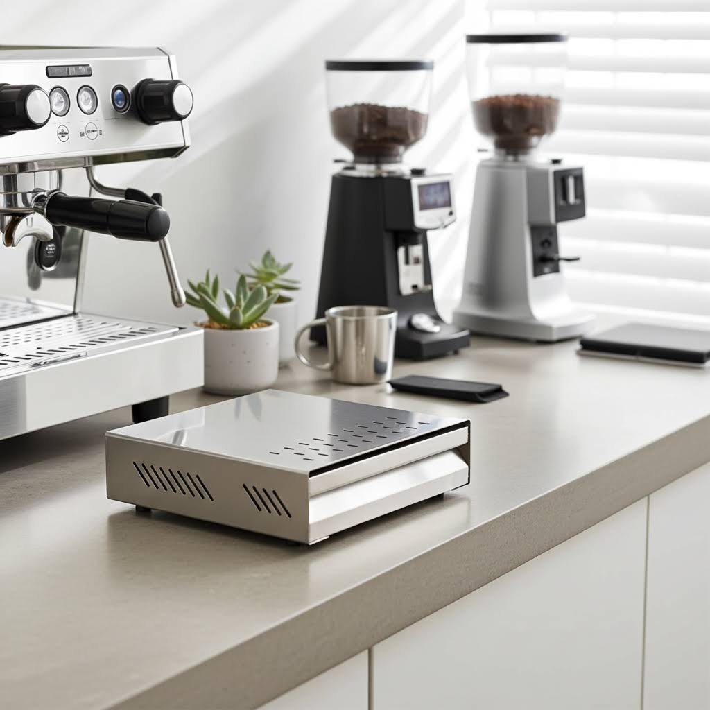 Lusensio Uitkloplade in zwart, wit en RVS - Afbeelding 16