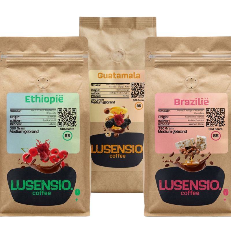 Koffiebonen proefpakket